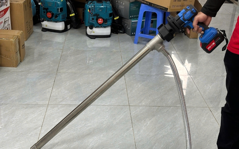 Thông số của Bơm dầu nhớt, hóa chất chạy pin HMTB-1000