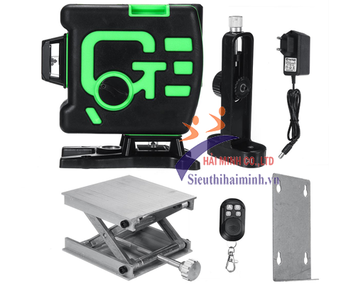 Máy Cân Mực Yamafuji 3D-12 (12 tia xanh) treo tường đi kèm phụ kiển