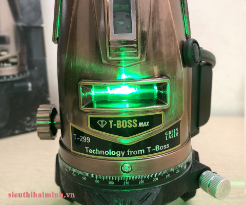 Máy cân bằng laser 5 tia xanh T-BOSS max T299
