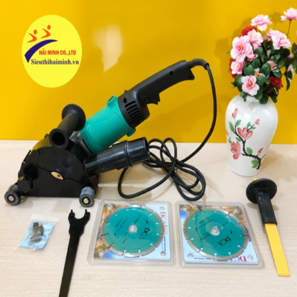 Máy cắt rãnh tường 2 lưỡi DCA AZR02-150mm