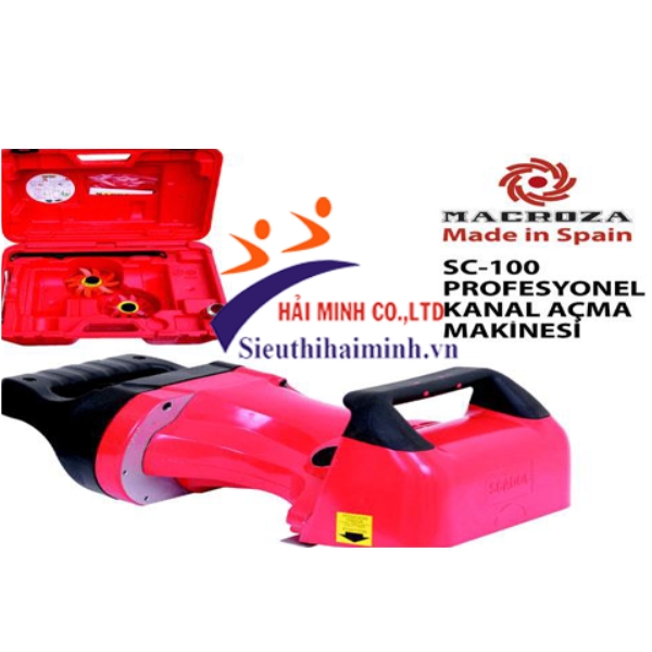 Máy cắt rãnh tường Macroza SC100