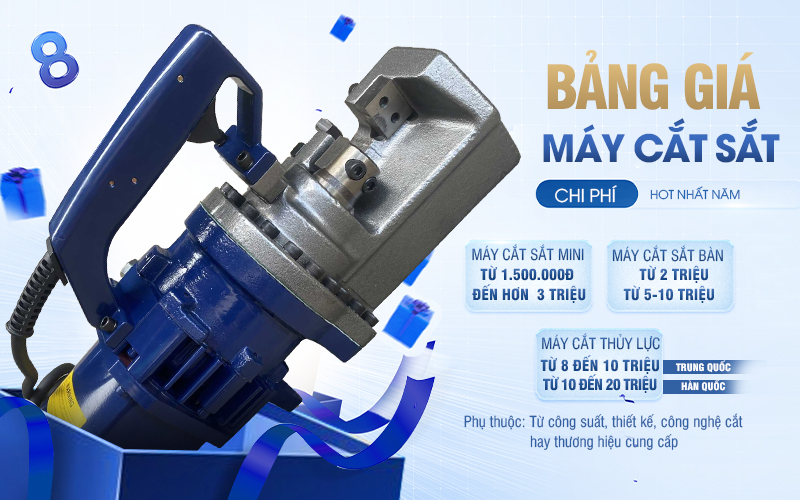 Bảng giá máy cắt sắt năm 2023