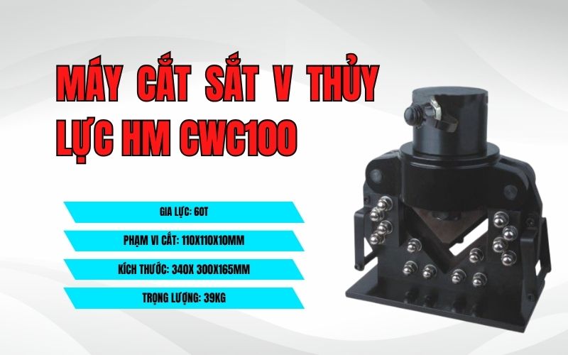 Giới thiệu về máy cắt sắt V thủy lực HM CWC100