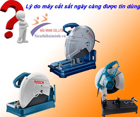 Lý do máy cắt sắt chính hãng ngày càng được tin dùng