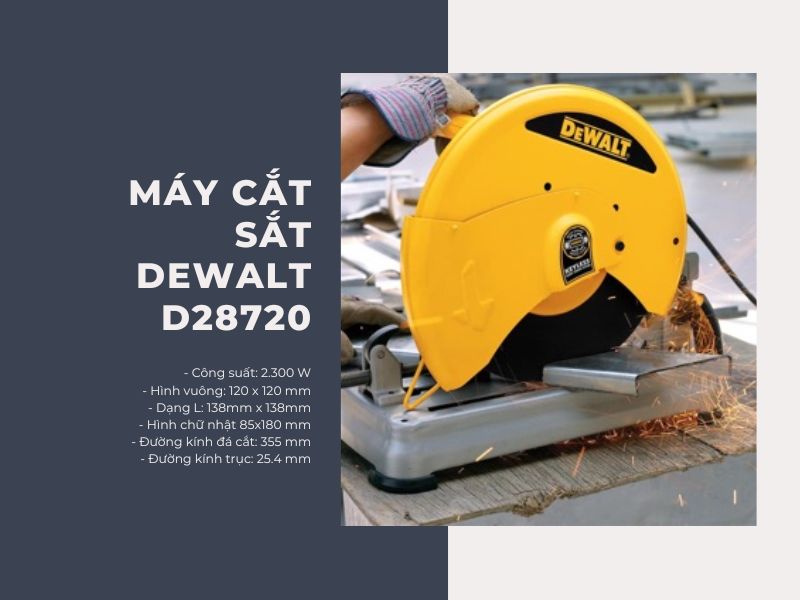 Máy cắt sắt Dewalt D28720