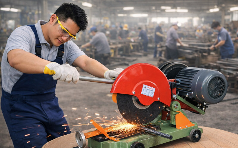 Máy cắt sắt Hồng Ký HK-CP532 (5HP)