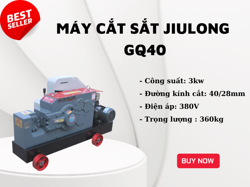 Máy cắt sắt JiuLong GQ40