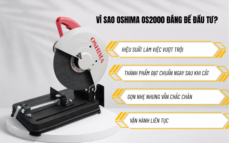 Vì sao Oshima OS2000 đáng để đầu tư?