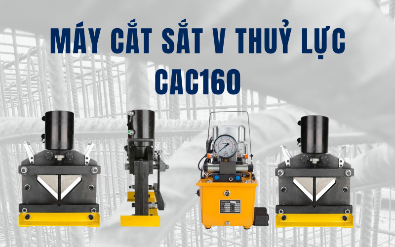 Máy cắt sắt V thuỷ lực CAC160