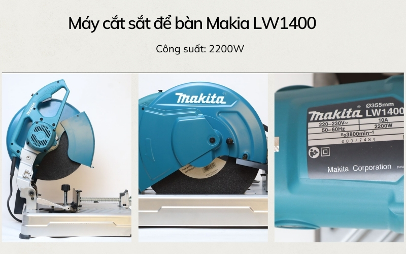 Máy cắt sắt bàn LW1400
