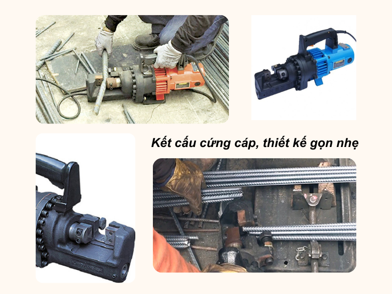 Máy cắt sắt thuỷ lực Handy có thiết kế nhỏ gọn tiện lợi
