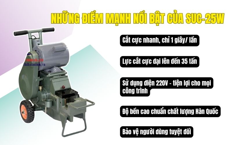 Những điểm mạnh nổi bật của SUC-25W