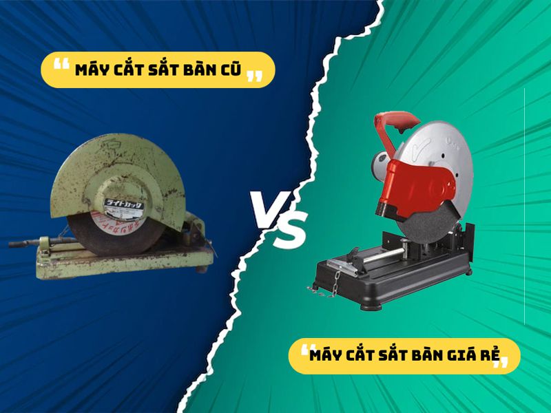 MÁY SẮT SẮT BÀN CŨ HAY MÁY CẮT SẮT GIÁ RẺ?