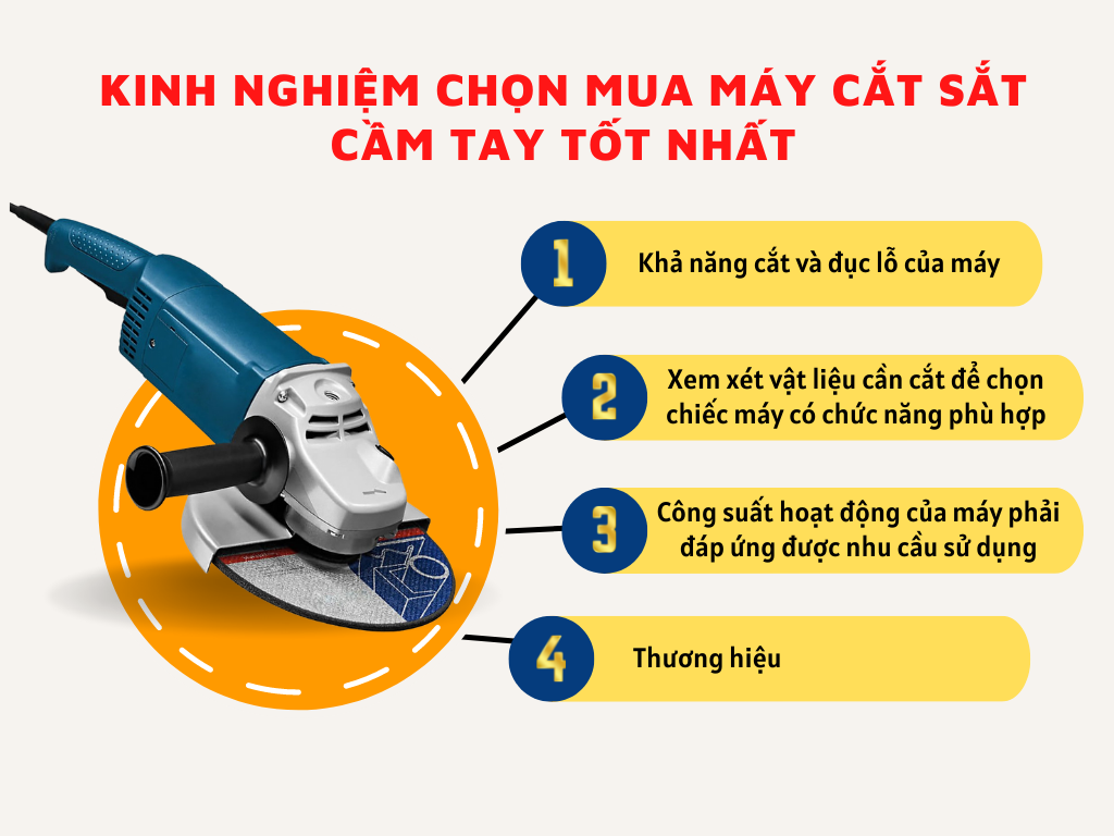 Đơn Vị Cung Cấp Máy Cắt Sắt Cầm Tay Uy Tín
