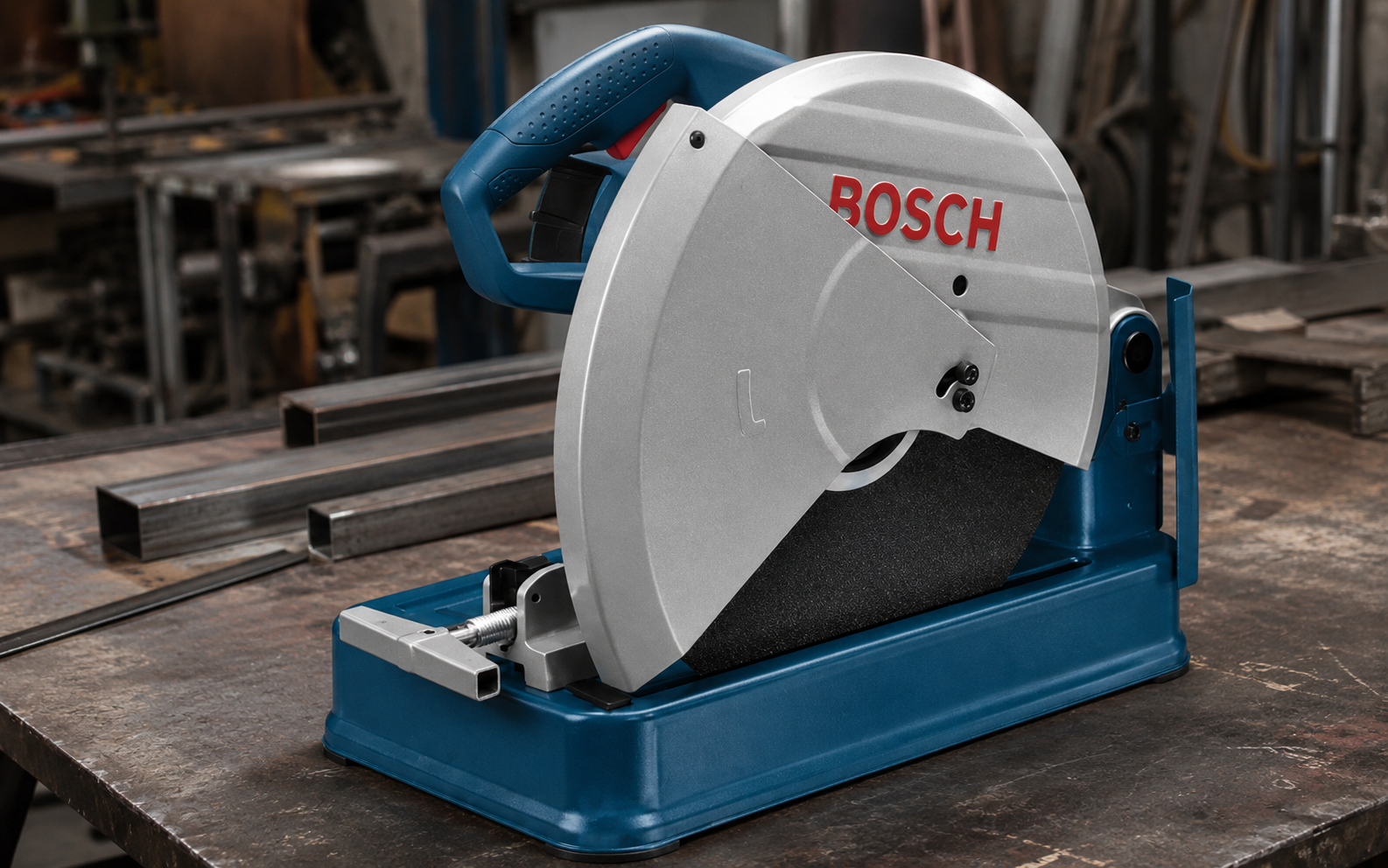 Ứng dụng của máy cắt sắt 355mm Bosch GCO 200