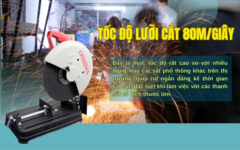 máy cắt sắt OSHIMA MOD.OS2