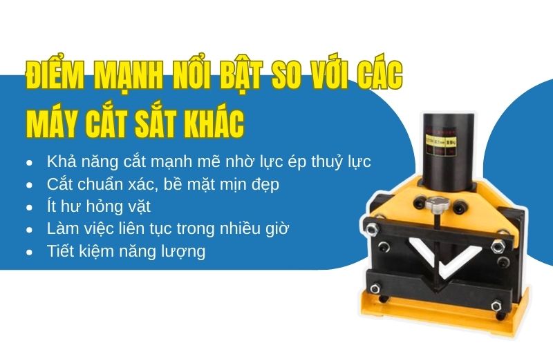 máy cắt sắt V thủy lực HM CAC110