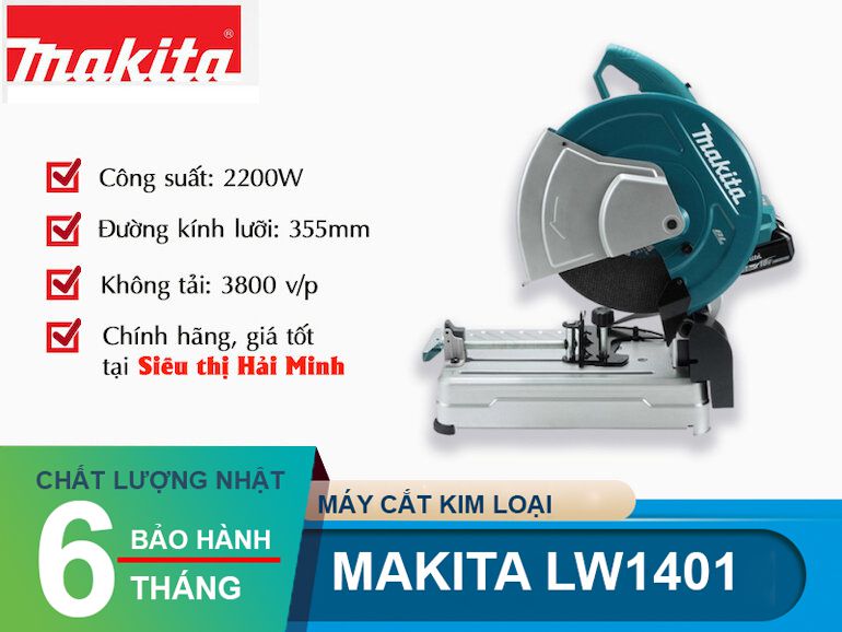 Máy cắt sắt Makita LW1401