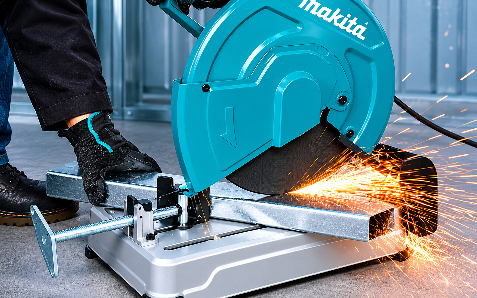Máy cắt sắt cắt ở nhiều góc độ khác nhau
