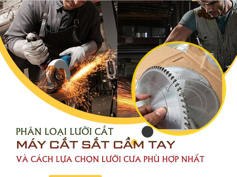 phân loại lưỡi cưa máy cắt sắt