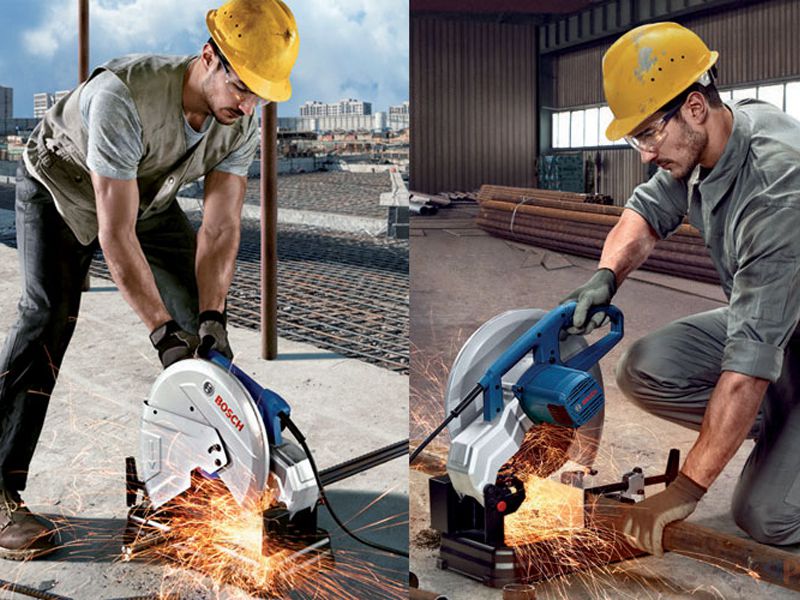 sử dụng máy cắt sắt bàn đúng cách