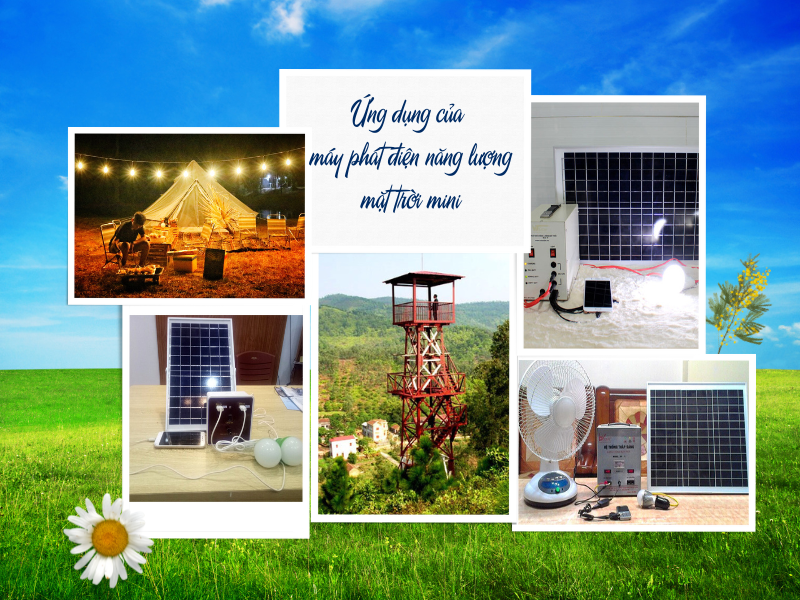Khi nào thì sử dụng máy phát điện năng lượng mặt trời mini