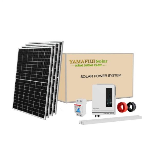 Photo - Máy phát điện năng lượng mặt trời hybrid Yamafuji 10,2kw (Hòa lưới không lưu trữ)