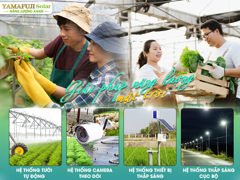 ứng dụng thực tế máy phát điện vào nông trại