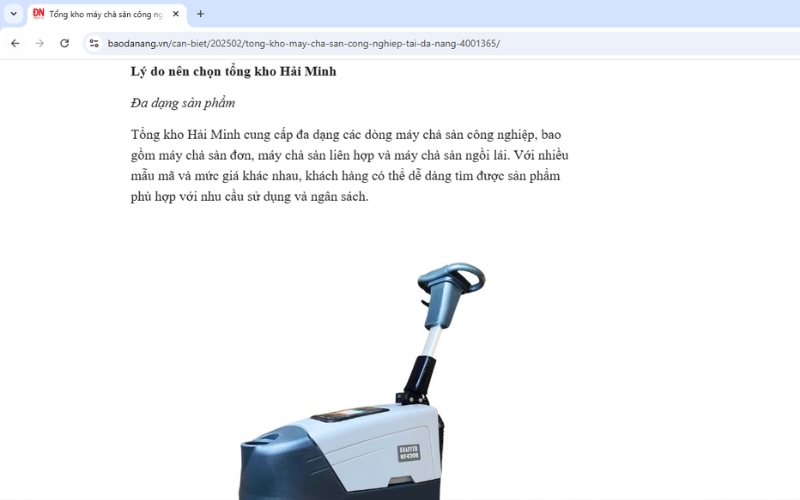 Các phương thức mua hàng tại Siêu thị Hải Minh