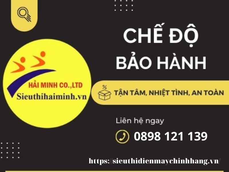 Chế độ, chính sách bảo hành khi mua máy chà sàn