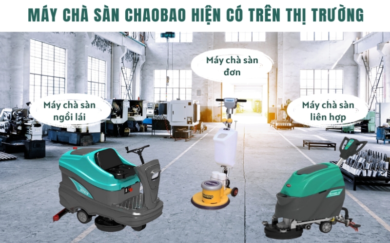 Giới thiệu chung về máy chà sàn Chao Bao