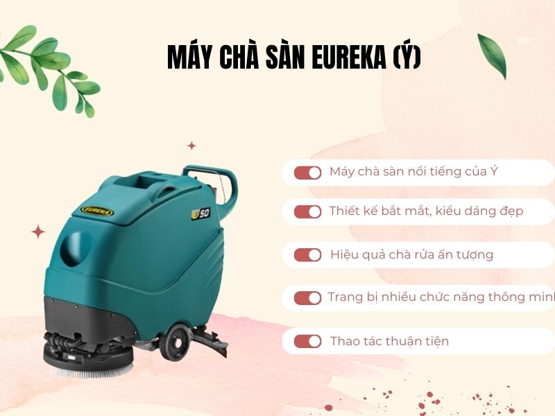 Máy chà sàn Eureka (Ý)