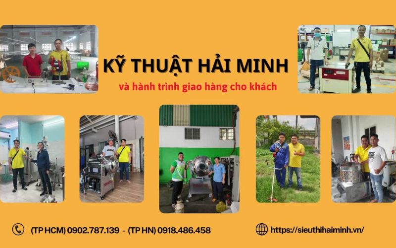 Kỹ thuật Hải Minh và hành trình bàn giao cho khách