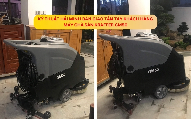 Máy chà sàn Kraffer GM50