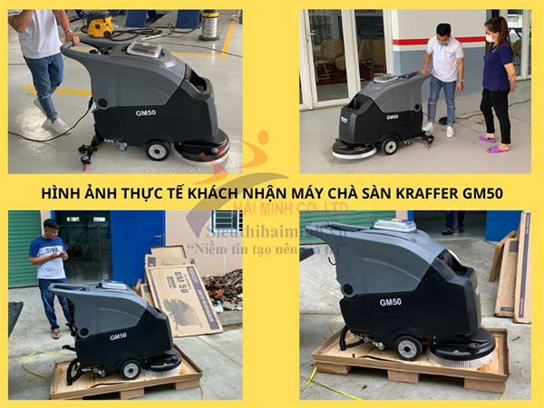 Máy chà sàn Kraffer GM50