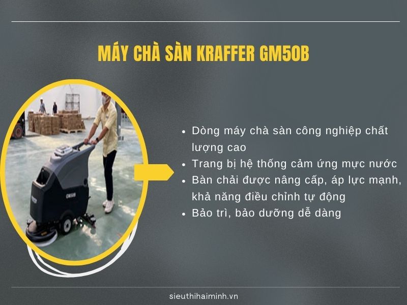 Máy chà sàn Kraffer GM50B