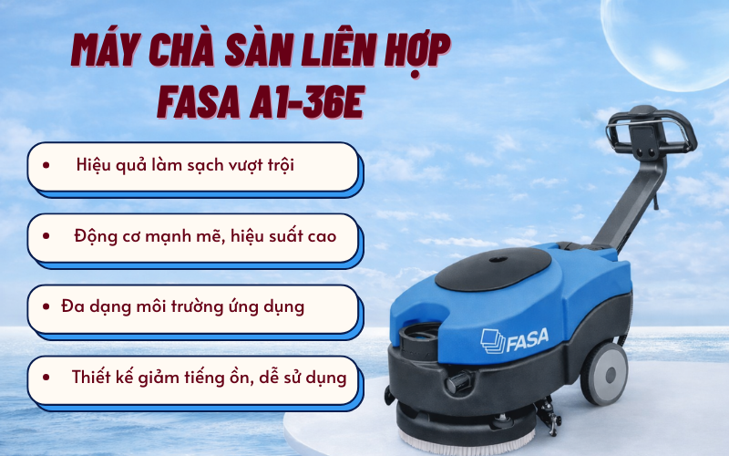 Máy chà sàn liên hợp FASA A1-36E
