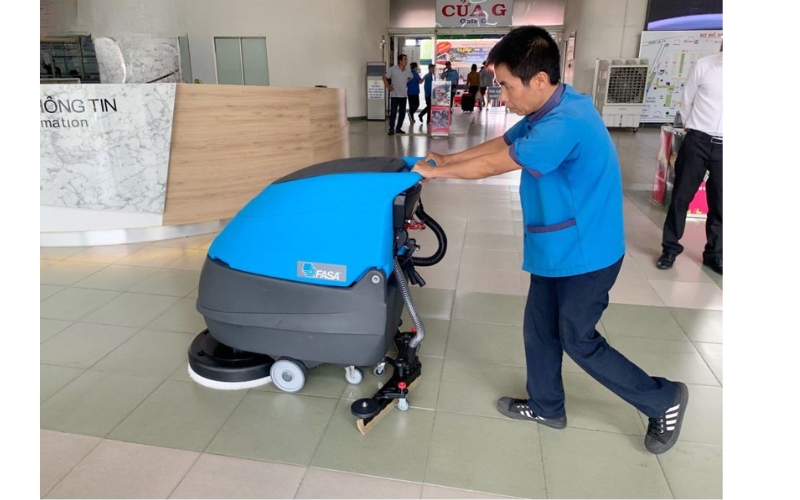 Hướng dẫn sử dụng máy chà sàn FASA A5 EVO 50E