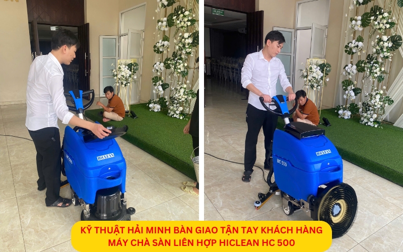 Máy chà sàn liên hợp Hiclean HC 500