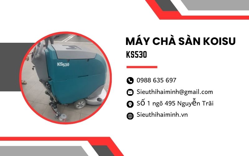 Máy chà sàn liên hợp Koisu KS530