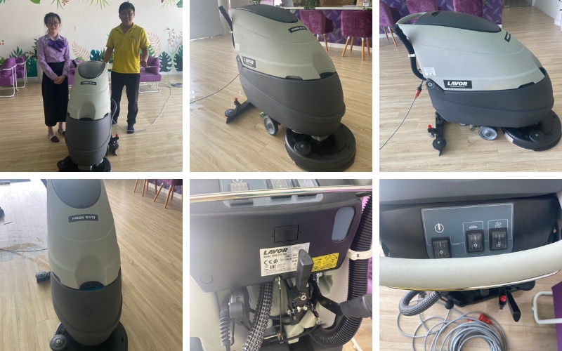 Máy chà sàn liên hợp Lavor FREE EVO 50E