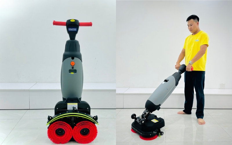 Máy chà sàn liên hợp mini Kraffer KF-30