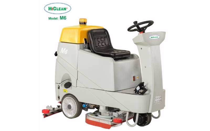 Máy chà sàn liên hợp ngồi lái HiClean M6 giá tốt