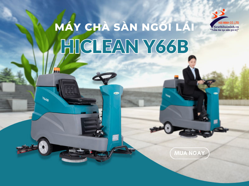 Máy chà sàn ngồi lái Hiclean A60B