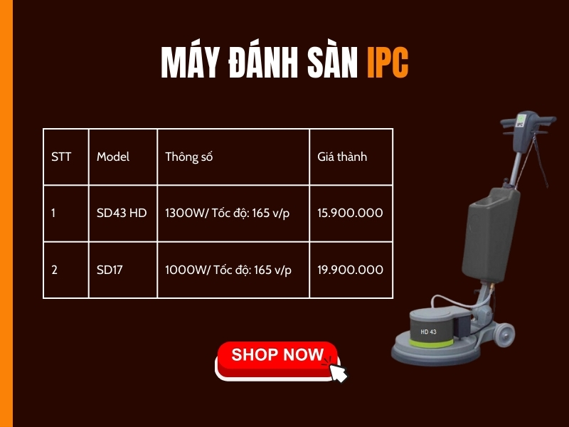 Máy đánh sàn IPC