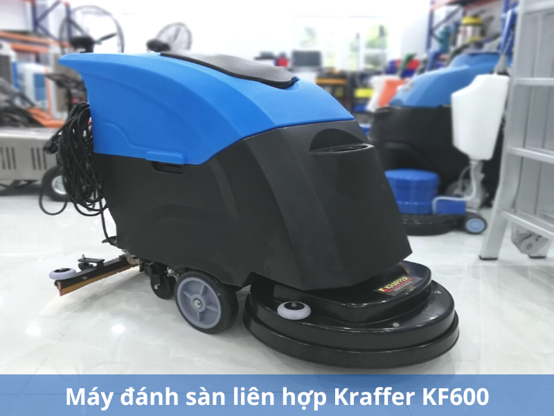 Máy đánh sàn liên hợp Kraffer KF600