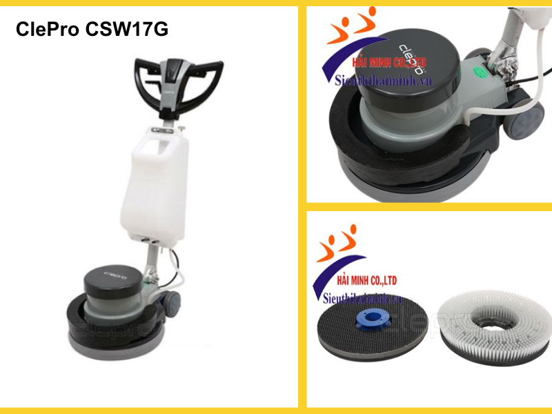 Máy lau sàn tạ ClePro CSW17G