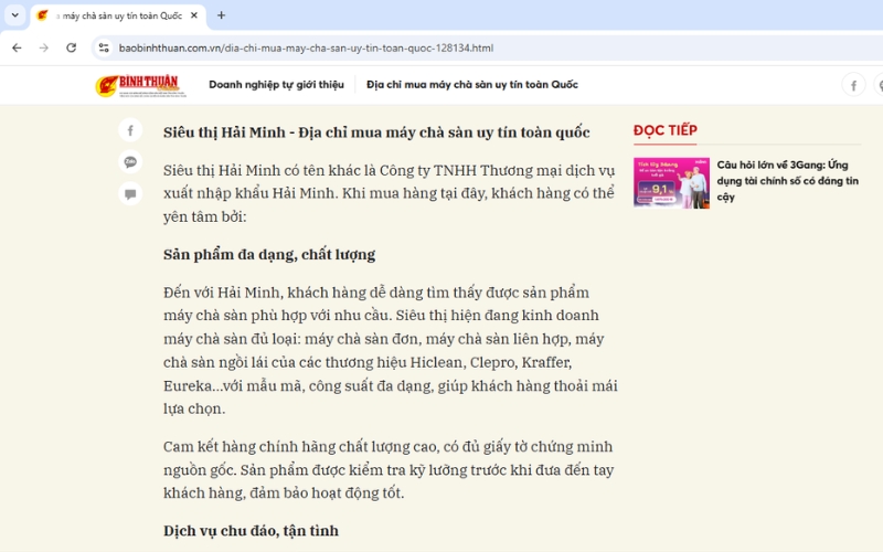 Nên mua máy chà sàn và nên mua ở đâu?