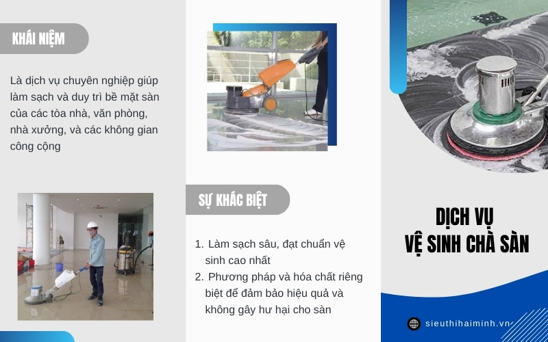 Sự khác biệt giữa vệ sinh thủ công và chuyên nghiệp