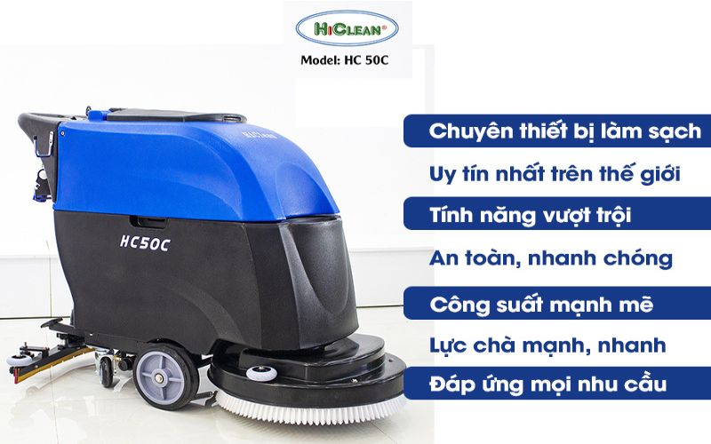 Tổng quan về máy lau sàn Hiclean – Thái Lan